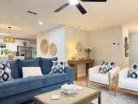 Coastal Bliss Getaway 3.8 Miles to Beach.  Stylish & Coastal Charm Interior