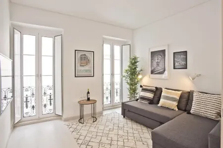 Apartments overlooking the Bica River