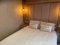 Lavender super front row sea view caravan at Rockley Park, Poole Harbour, Dorset