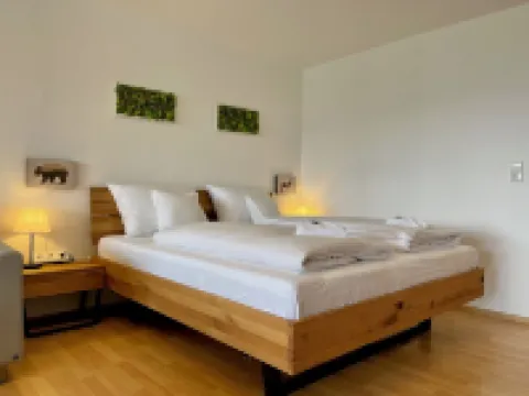 Modern "Waldluft" apartment with pool and sauna in Scheidegg in the Allgäu Hotels in Scheidegg