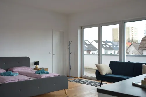 Lahr/Black Forest/Europapark/Family/Penthouse/Holiday apartment/Nespresso Hotel a Lahr