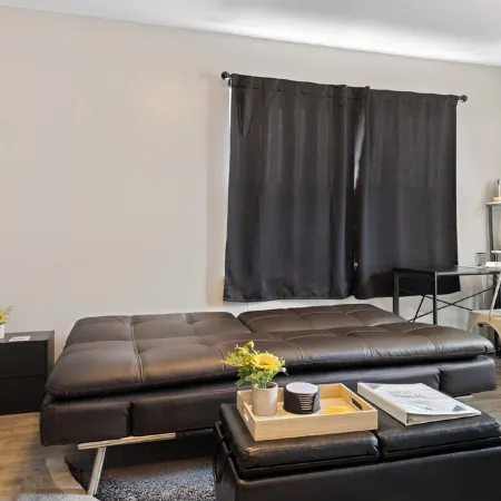 Spacious Studio Apt/Sleeps 2/Extendedstays/Work or Vacation/Free Wifi & Parking