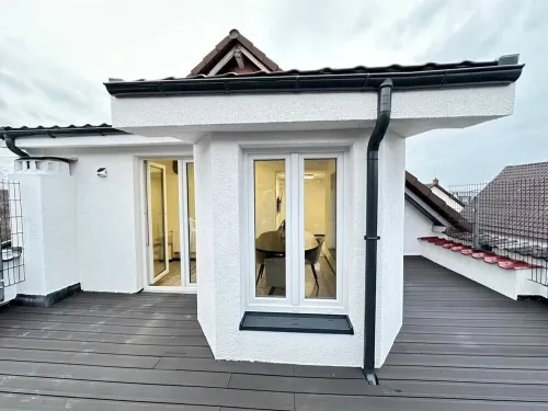 2-room dream apartment, fully furnished, near Frankfurt with private roof terrace Các khách sạn ở Muhlheim am Main