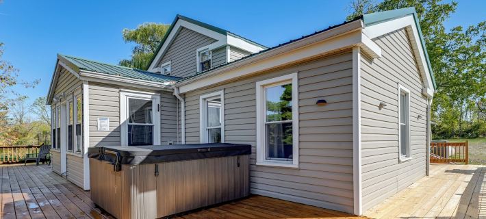 Pet-Friendly Seneca Lake Home w/ Private Deck Hotels in Seneca County