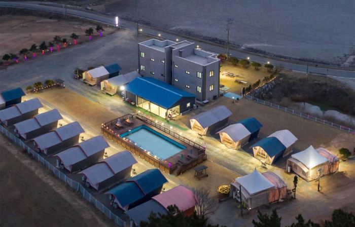 Seosan Garorim Glamping & Pool Villa Pension