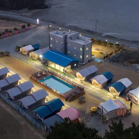 Seosan Garorim Glamping & Pool Villa Pension