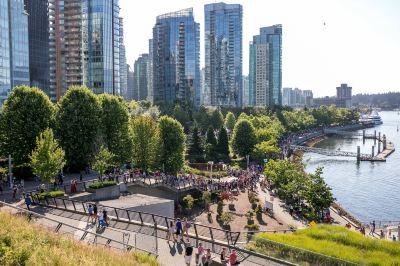 ホテル周辺 メトロポリタン ホテル バンクーバーの写真