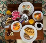 Blue Palm Bacalar - breakfast