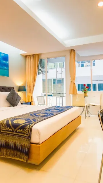 ห้องดีลักซ์สตูดิโอสวีท, ระเบียง, วิวภูเขา