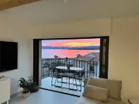 Superb new designer house with panoramic sea views