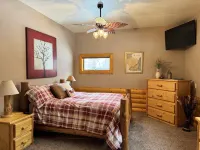 The lodge on Sand Lake. Your place to unwind and enjoy nature.