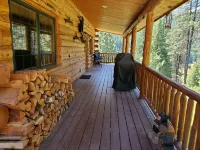 Beautiful log home along the St. Joe River in North Idaho