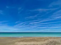 Beach paradise foundHeavenly Views” 1/1 villa steps away from beach and pool.