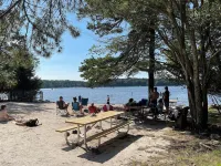 Quiet, Lake Access, Deck, Fire Pit, Air Hockey, Sleeps 9, Abuts 400 ACs of Woods