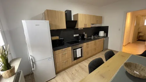 Fewo54 Apartment mit Garten und Terrasse Smarttv/free Wifi/free Parking/