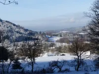 Unusual, secluded log cabin in the Vosges with luxury spa