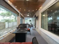 Screened Heated Pool & Hot Tub with Golf Cart - ONE Block to the BEACH!