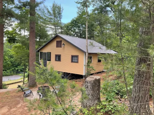 Dove Cabin up in the Trees