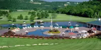 Overlooking 9th Green at Osage National Golf Resort