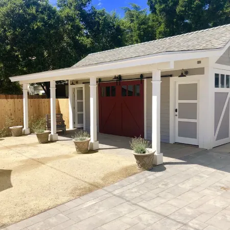 Walk only two blocks to downtown with private backyard space! Pet-Friendly!