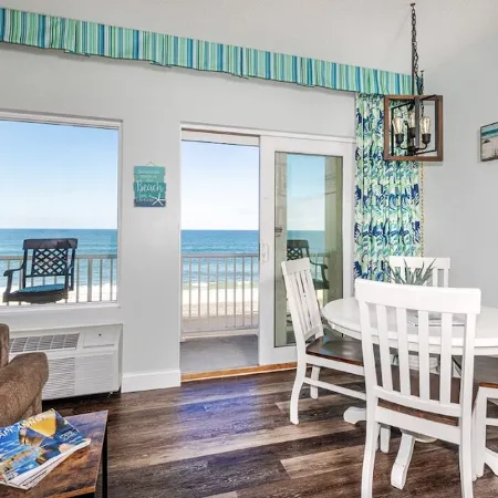 Oceanfront, private balcony with amazing panoramic views of Atlantic Ocean