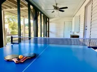 Classic Pawleys. Just Renovated. Long, breezy porches. Steps to beach and creek.