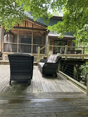 Blue Ridge Parkway Lodge:Chef kitchen, Fenced Playground&Yard, Hottub, 5bedrooms Hotels near Thunder Hill Overlook