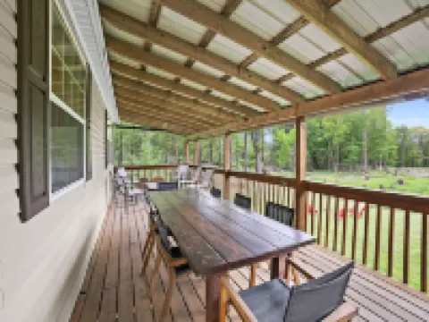 Forest Retreat - Sleeps 30 - 2 Minutes from Boat Launch Hotels in Barry County