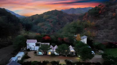 San Deul Ba Ram Pension ハーブナラ農園周辺のホテル
