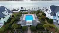 4Br3BA House at S. Topsail Private Beach, Pool & Dock Access. June 5-11 Discount - Uima-altaat