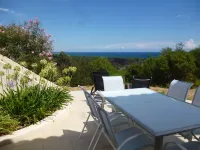 Villa with breathtaking sea and mountain views