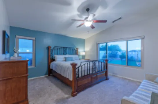 Sunlit Oasis with Pool and Fire Pits - Charming Desert Retreat