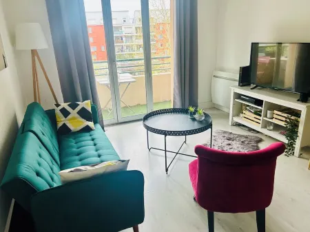 Appart Toulouse Tramway Métro Piscine Parking Отели рядом с достопримечательностью «Университет Тулуза - Жан Жорес»