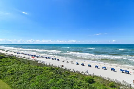 Just Listed! 2 Bedroom Gulf Front in High Pointe with Seasonal Beach Service
