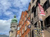 Altstadthotel Weisses Kreuz インスブルック中央駅周辺のホテル
