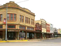The Barta bungalow in Shiner