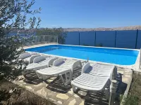 Fe-Wo Valentina by the sea with access to private beach and pool in Cesarica - Swimmingpools