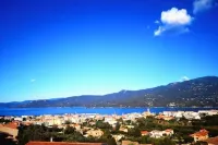 Superb sea view on Propriano's breakfast terrace