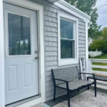 Coastal Plum Island Cottage Steps From Beach