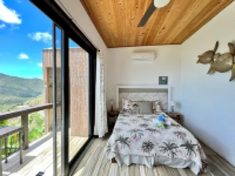 Big Views Over the Private Pool from this Simple Modern Getaway