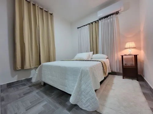 Modern apartment, ocean and mountain views