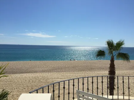 Full 180 Degree Panoramic View Of The Sea Of Cortez