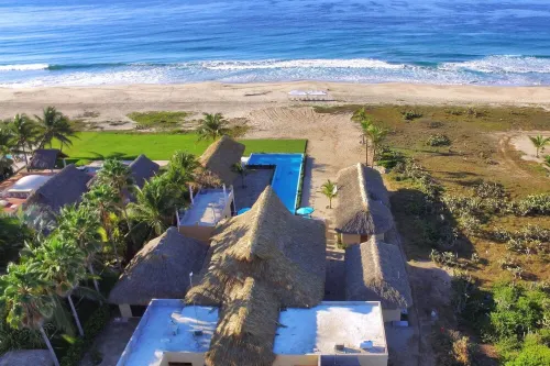 Incredible beach house in Puerto Escondido, Mexico.