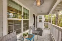 Backyard, Deck & Fire Pit: Conroe Getaway