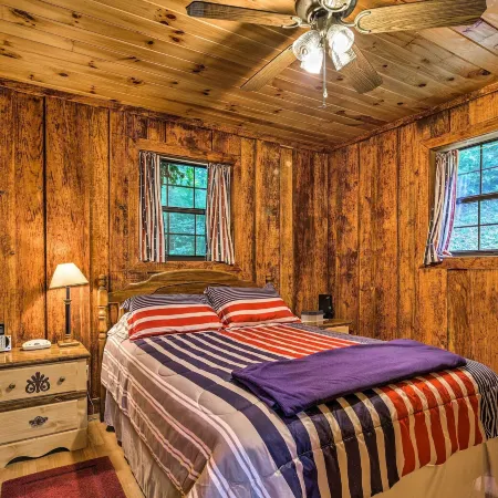 Tellico Plains Cabin - 5 Acres, Backyard Creek!