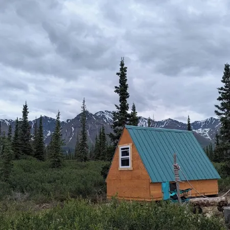 A-Frame glamping near Denali  National Park