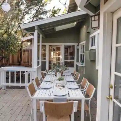 Elegant Wine Country Retreat with Pool, Fireplace & Scenic Deck Views Dining/Meeting Rooms