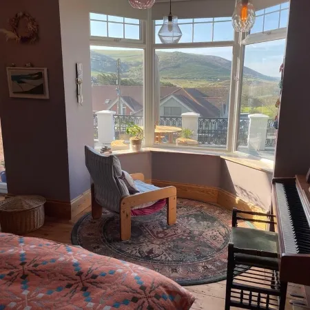 Family home overlooking Woolacombe Beach, designed for fun, sun and surf.