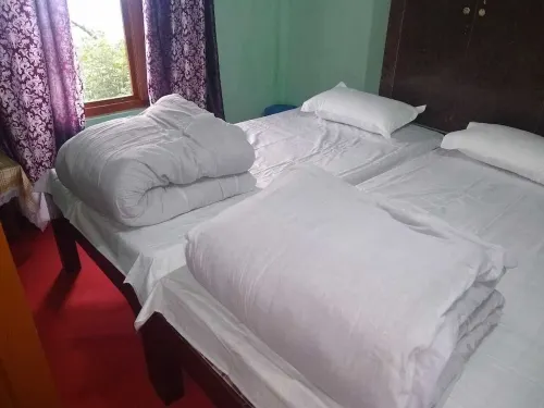 Thakur Homestay Munsyari with Panchachuli view