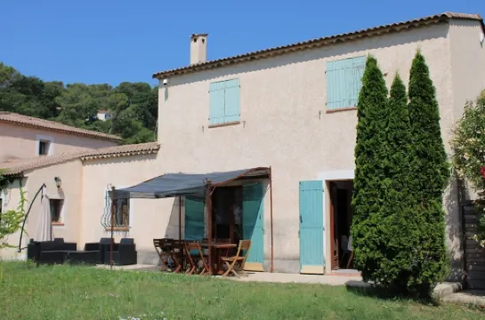 Villa la colle sur loup close to the sea, ideal family, near village 盧河畔拉科爾酒店